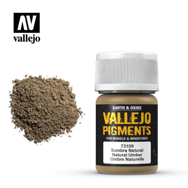 Vallejo Pigments: Natural Umber (73.109)