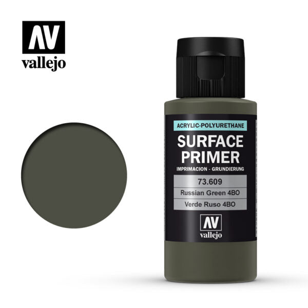 Vallejo Surface Primer: Russian Green 4BO (73.609)