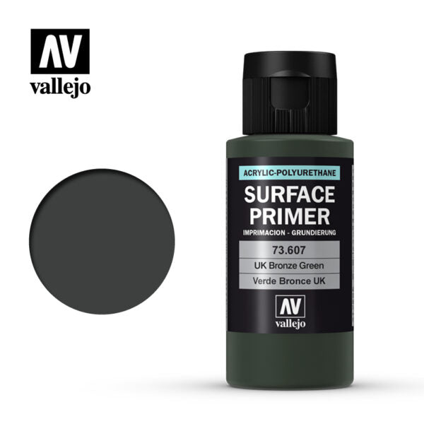 Vallejo Surface Primer: UK Bronze Green (73.607)