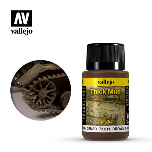 Vallejo Weathering Effects: Brown Mud (73.811)