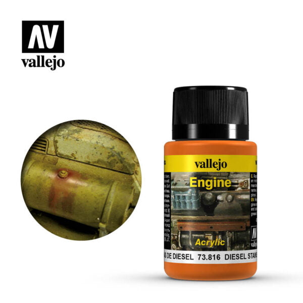 Vallejo Weathering Effects: Diesel Stains (73.816)