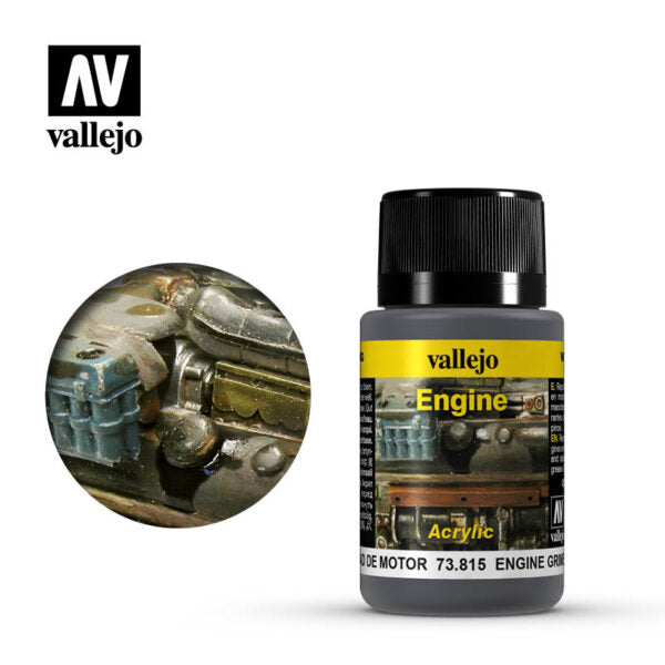 Vallejo Weathering Effects: Engine Grime (73.815)