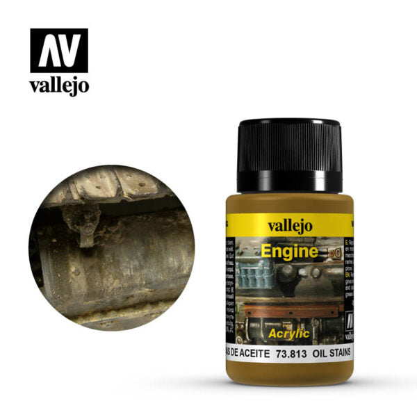 Vallejo Weathering Effects: Oil Stains (73.813)