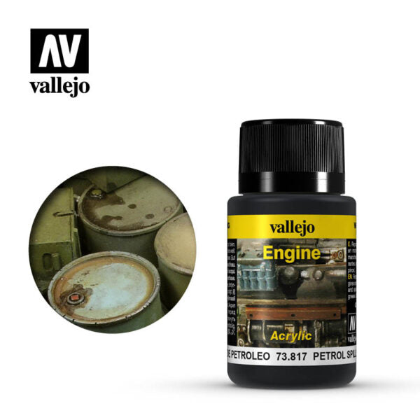 Vallejo Weathering Effects: Petrol Spills (73.817)