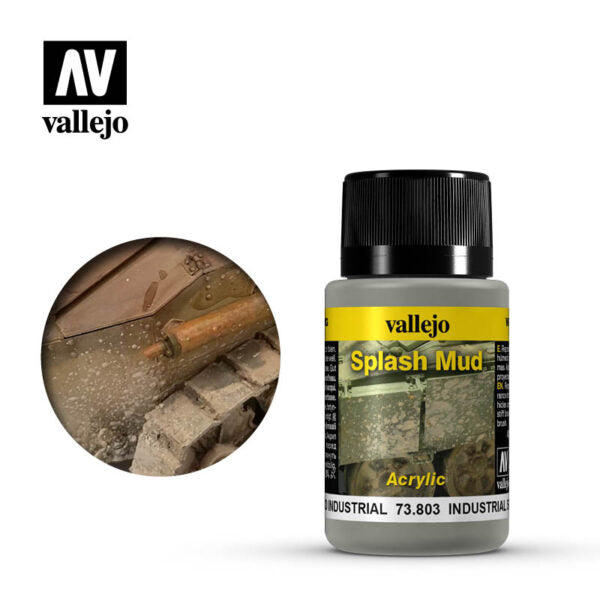 Vallejo Weathering Effects: Industrial Splash Mud (73.803)