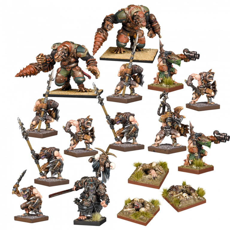 Kings of War Vanguard: Ratkin Warband Set