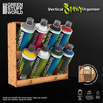 Vertical Spray Organizer (Green Stuff World)