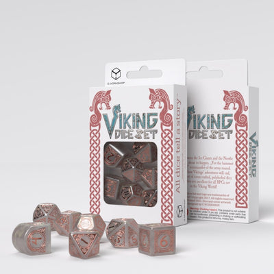 Viking Modern Dice Set: Niflheim (Q-Workshop) (RVIK05)