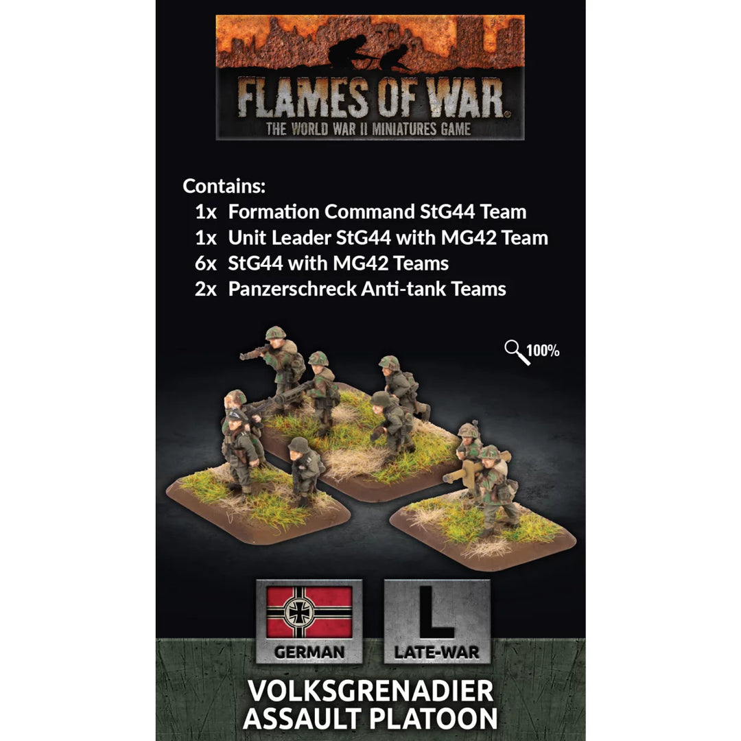 Flames of War: Volksgrenadier Assualt Platoon (GE846)