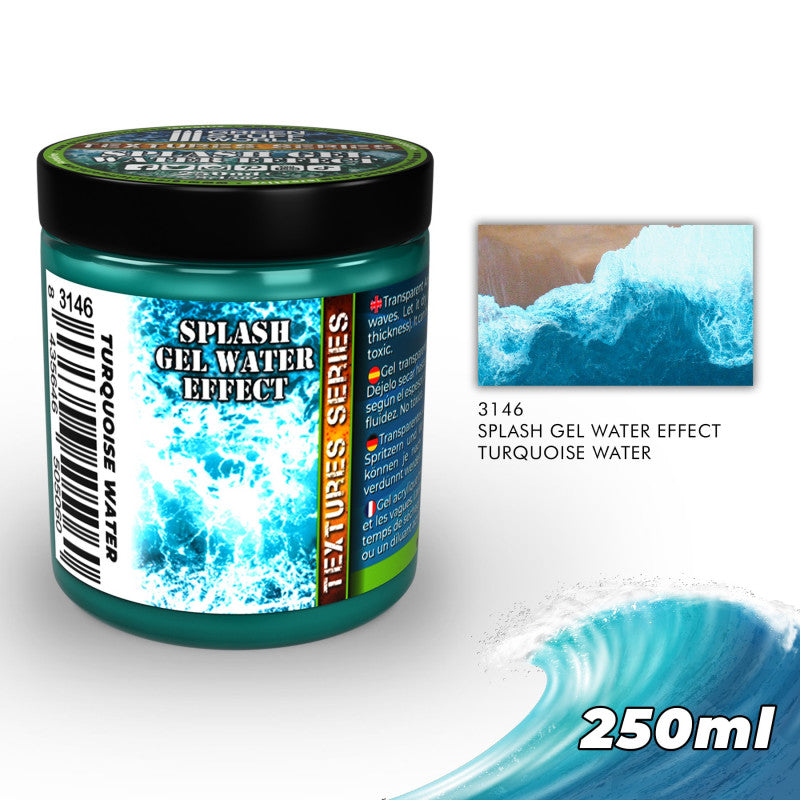 Water effect Gel - Turquoise 250ml (Green Stuff World)