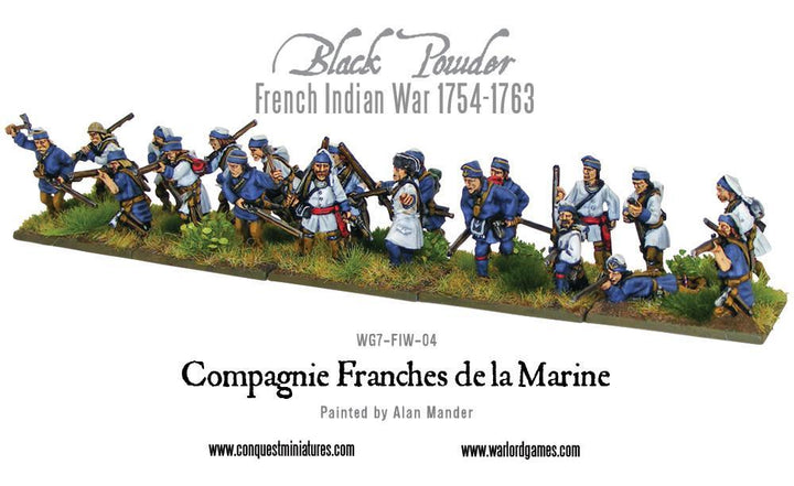 Black Powder: French Compagnie de la Marine boxed set