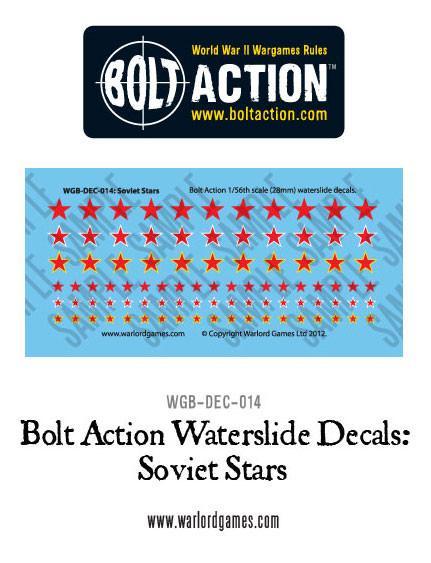 Bolt Action: Decals - Soviet Stars