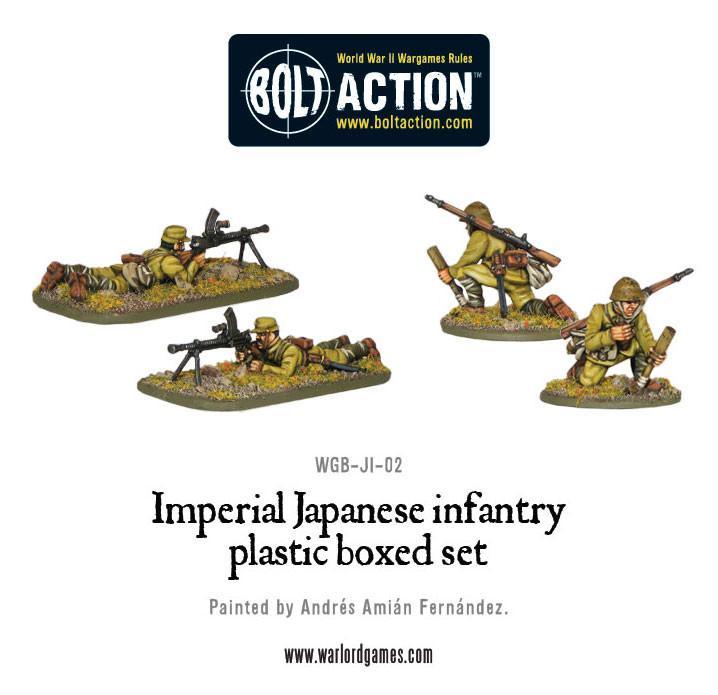 Bolt Action: Imperial Japanese infantry plastic boxed set