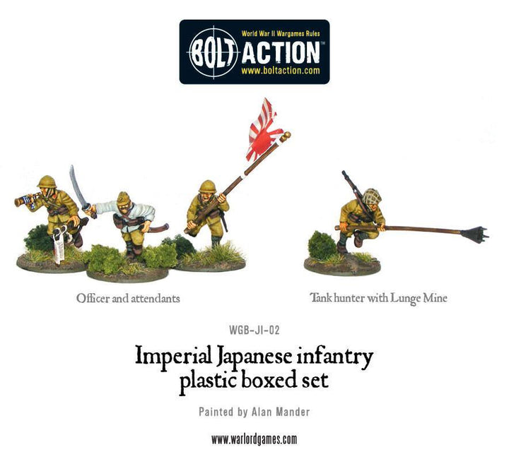 Bolt Action: Imperial Japanese infantry plastic boxed set