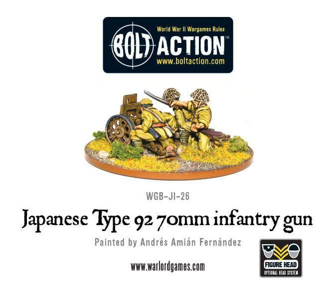 Bolt Action: Japanese Type 92 70mm infantry gun