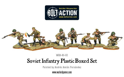 Bolt Action: Soviet Infantry plastic box set
