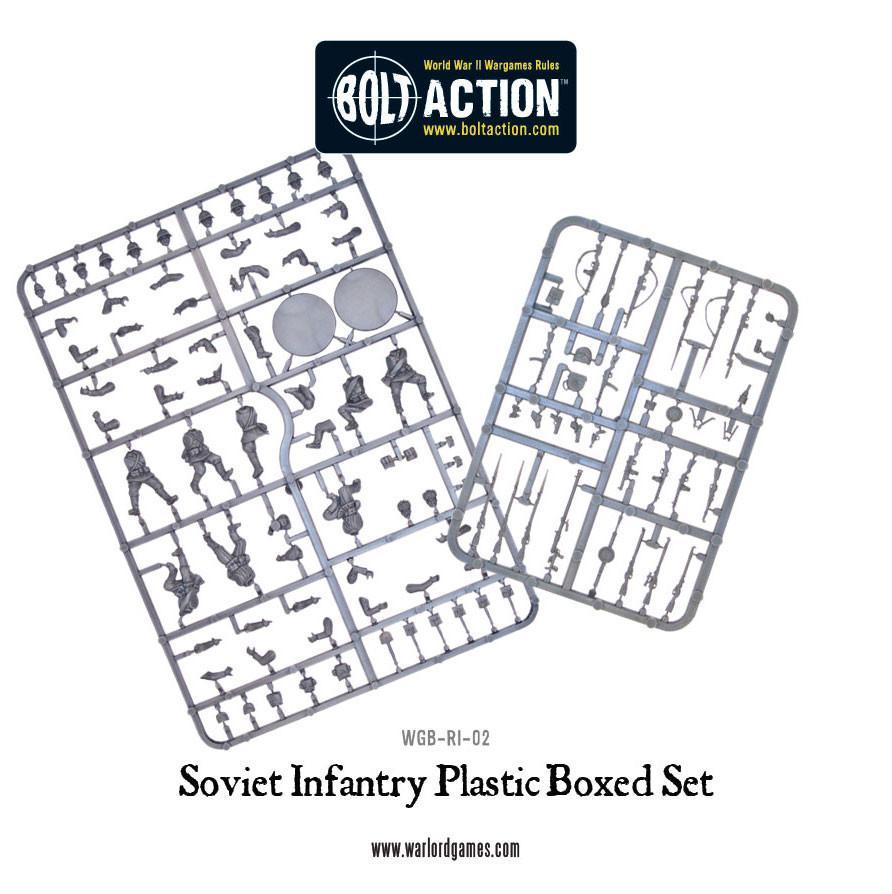 Bolt Action: Soviet Infantry plastic box set