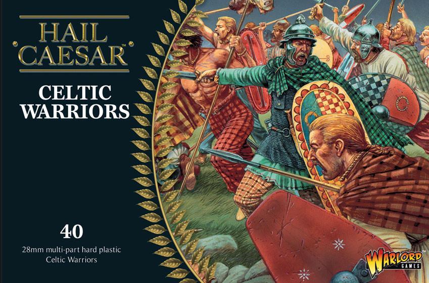 Hail Caesar: Ancient Celts - Celtic Warriors plastic boxed set