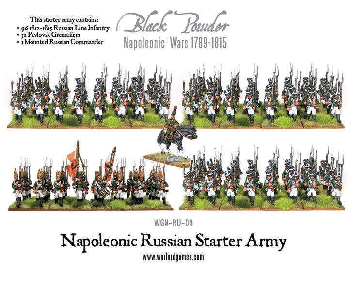 Black Powder: Napoleonic Russian Starter Army