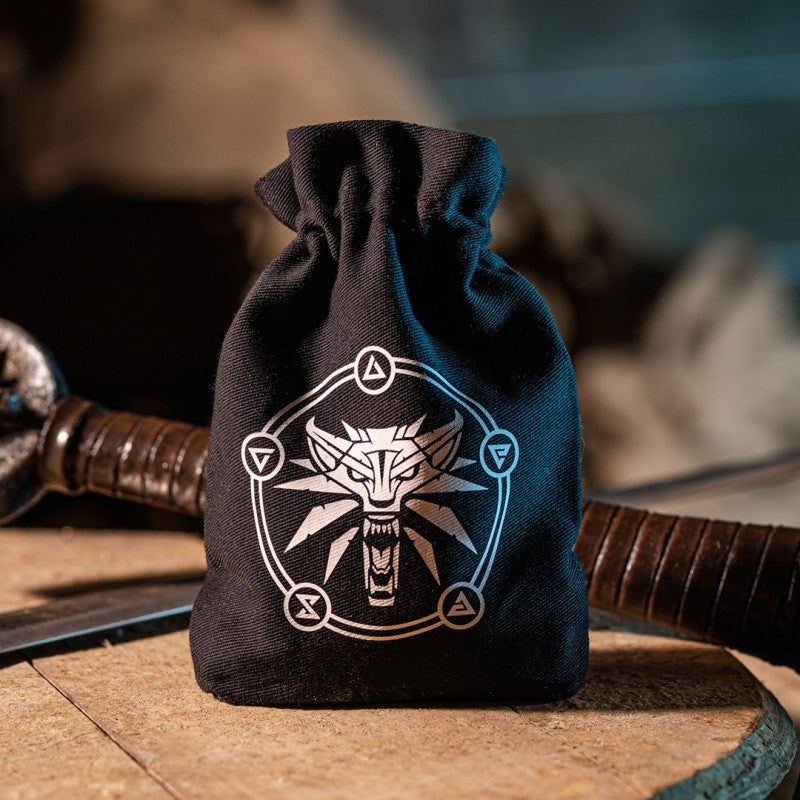The Witcher Dice Pouch: Geralt - School of the Wolf (Q-Workshop) (BWGE201)