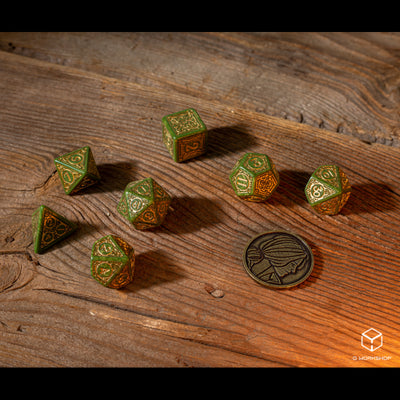 The Witcher Dice Set: Triss - The Fourteenth of the Hill (Q-Workshop) (SWTR4M)