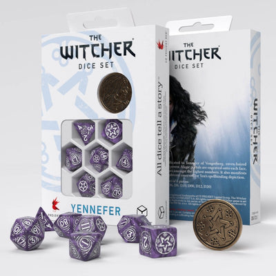 The Witcher Dice Set: Yennefer - Lilac and Gooseberries (Q-Workshop) (SWYE1B)