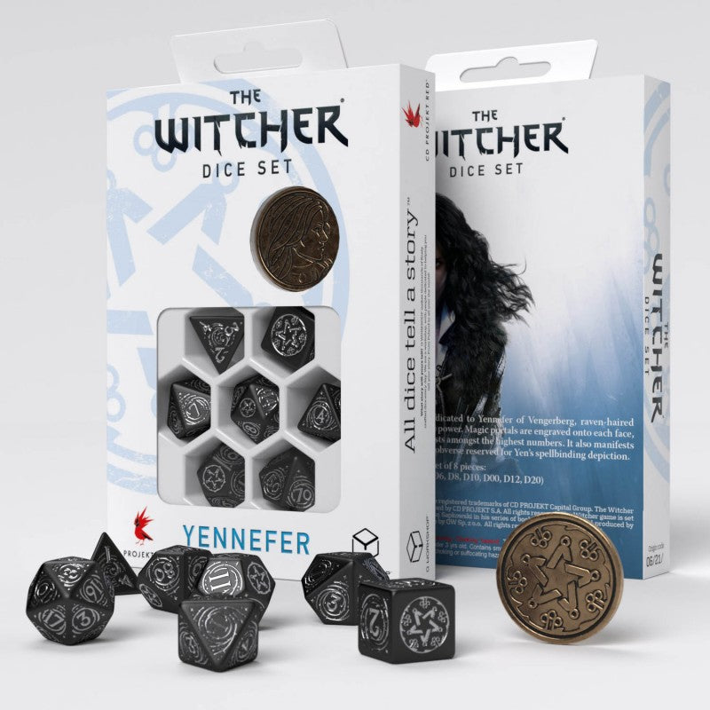 The Witcher Dice Set: Yennefer - The Obsidian Star (Q-Workshop) (SWYE02)
