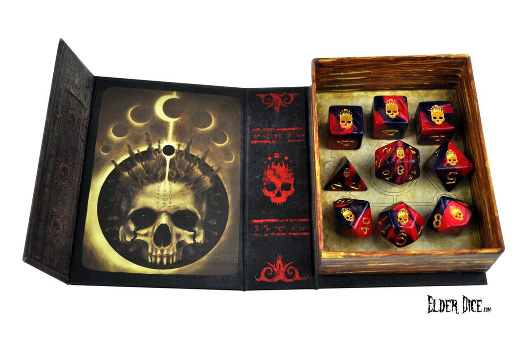 Elder Dice: Mark of the Necronomicon Polyhedral Set