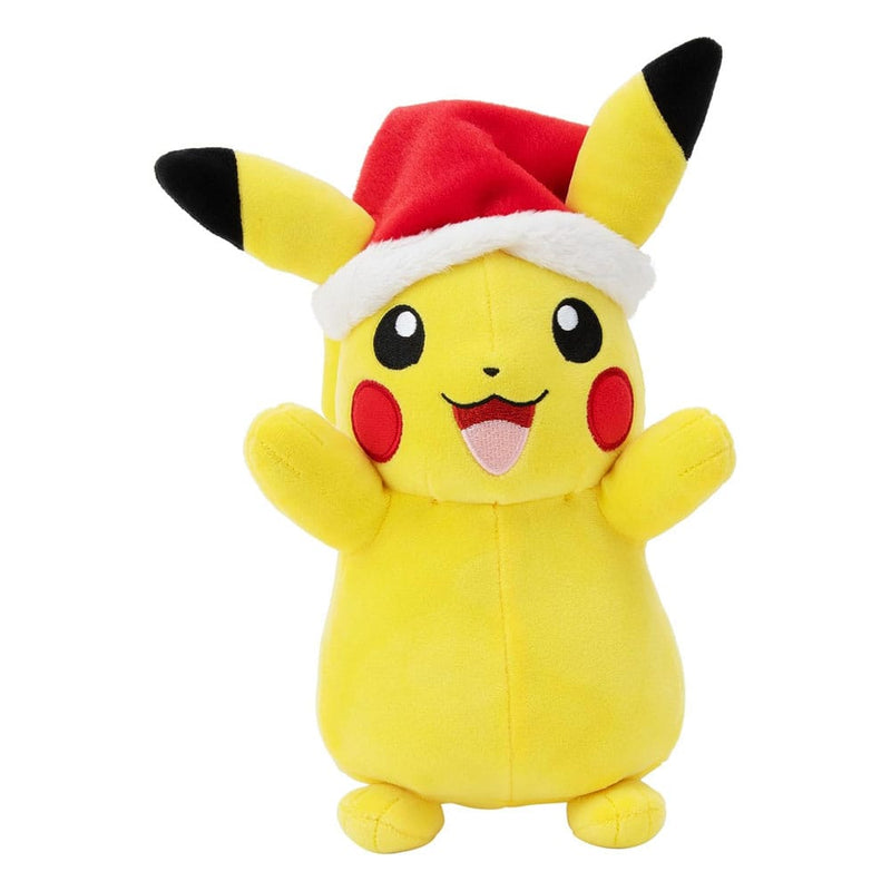Pokémon Plush Figure Winter Pikachu with Christmas Hat 20 cm
