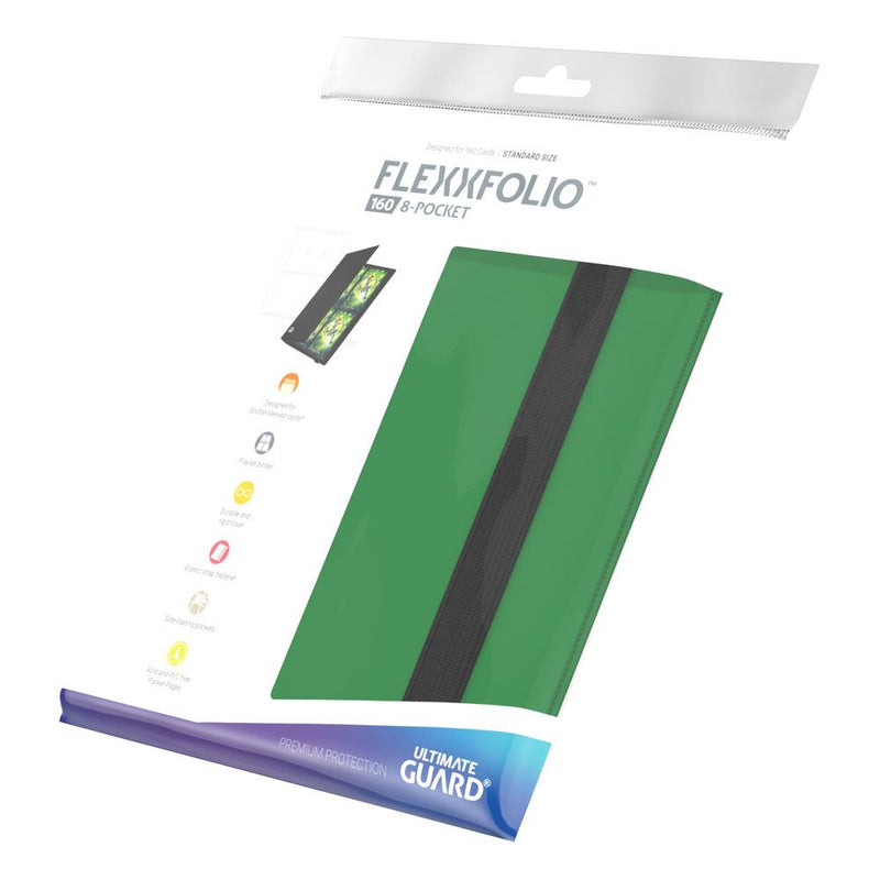 Ultimate Guard Flexxfolio 160 - 8-Pocket Green