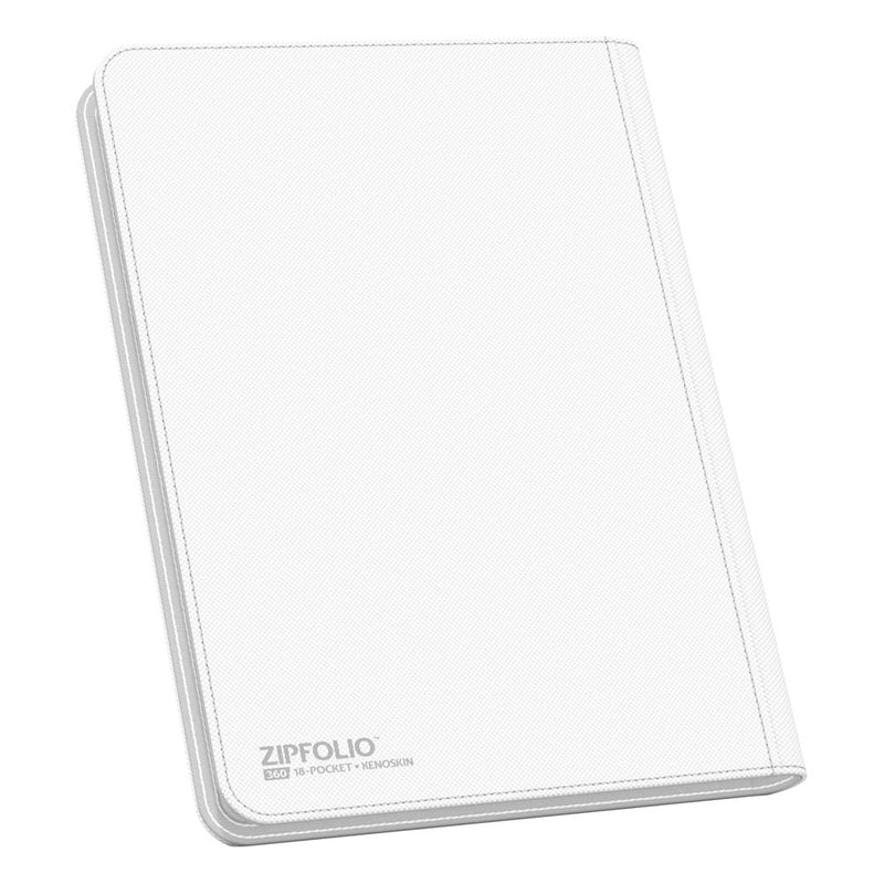 Ultimate Guard Zipfolio 360 - 18-Pocket XenoSkin White