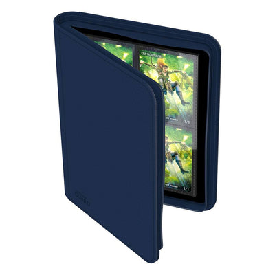 Ultimate Guard Zipfolio 160 - 8-Pocket XenoSkin Blue