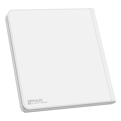 Ultimate Guard Zipfolio™ 480 - 24-Pocket XenoSkin (Quadrow) - White