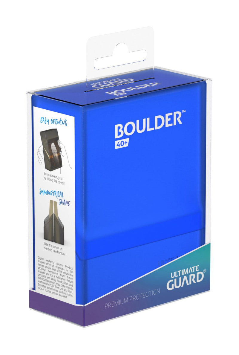 Ultimate Guard Boulder™ Deck Case 40+ Standard Size Sapphire