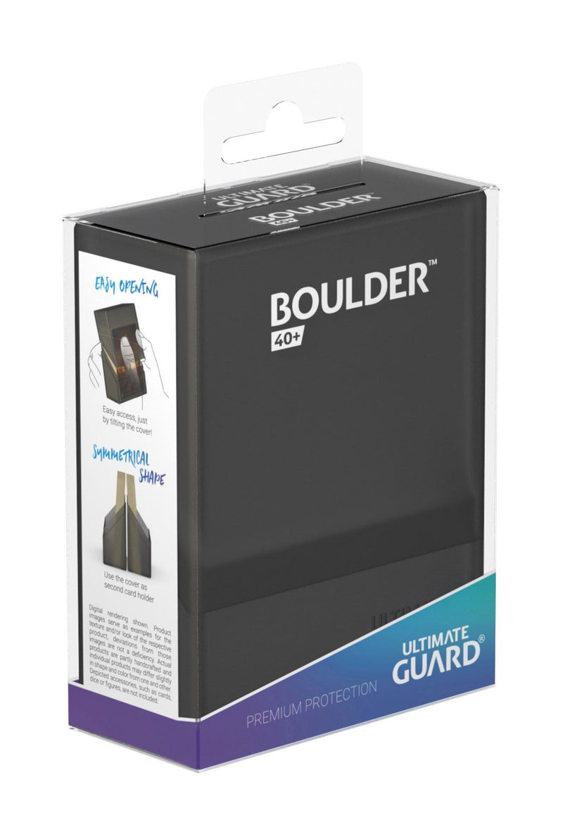 Ultimate Guard Boulder™ Deck Case 40+ Standard Size Onyx