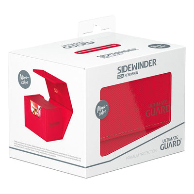 Ultimate Guard Sidewinder 80+ XenoSkin Monocolor Red