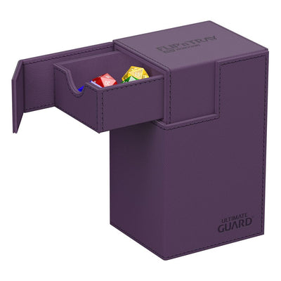 Ultimate Guard Flip'n'Tray 80+ XenoSkin Monocolor Purple