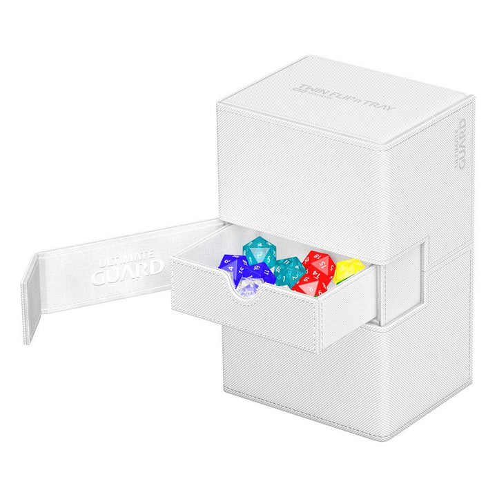 Ultimate Guard Twin Flip`n`Tray 160+ XenoSkin Monocolor White