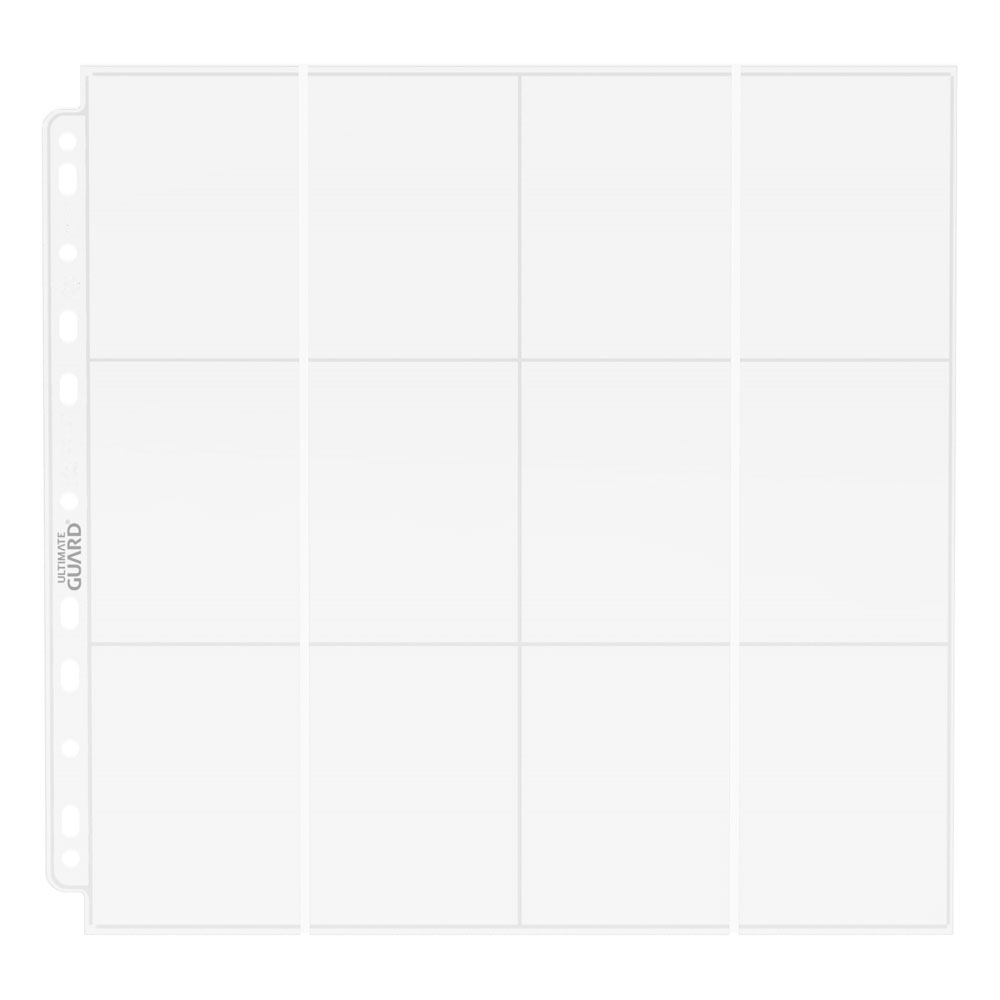 Ultimate Guard 24-Pocket QuadRow Pages Side-Loading Clear (10)